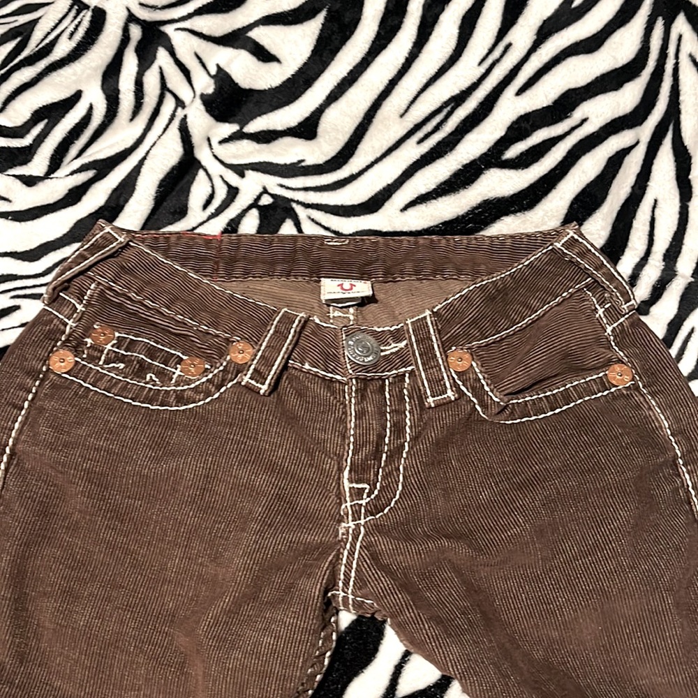 brown corduroy trues